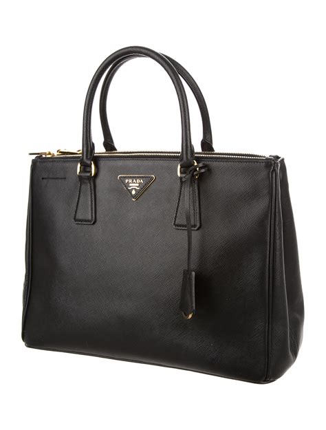 prada saffiano lux medium double zip leather satchel|Prada saffiano double zip review.